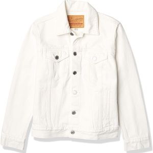 Lucky Brand XL Trucker Jacket- White